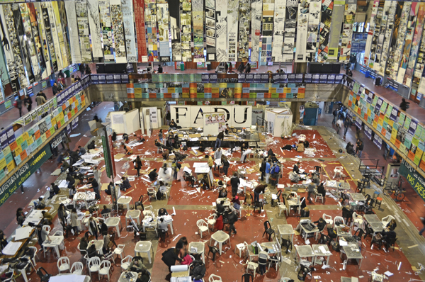 patio central de la fadu