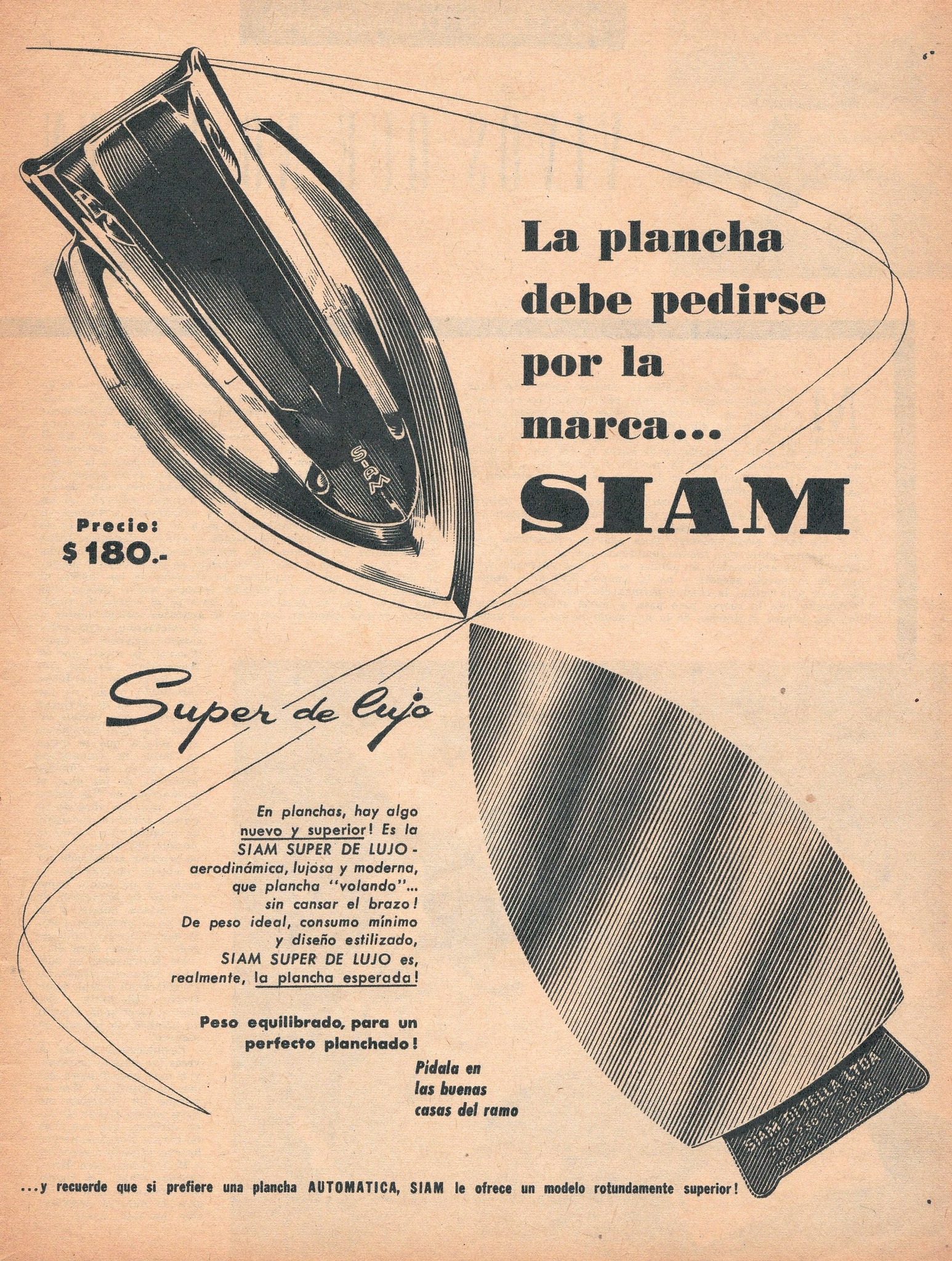 publicidad de los años 50s