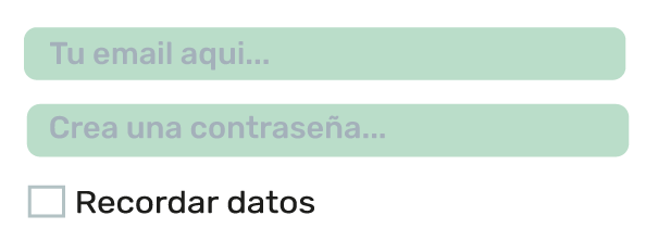Formulario de inicio de sesión
