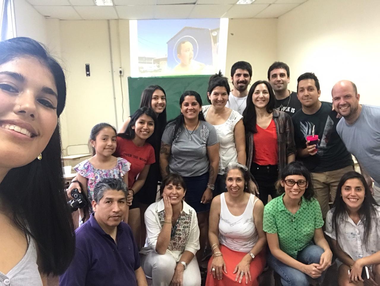 Clase abierta en Fac. Ciencias Sociales