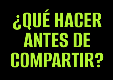 Consejo 1 del carrusel Cómo actuar