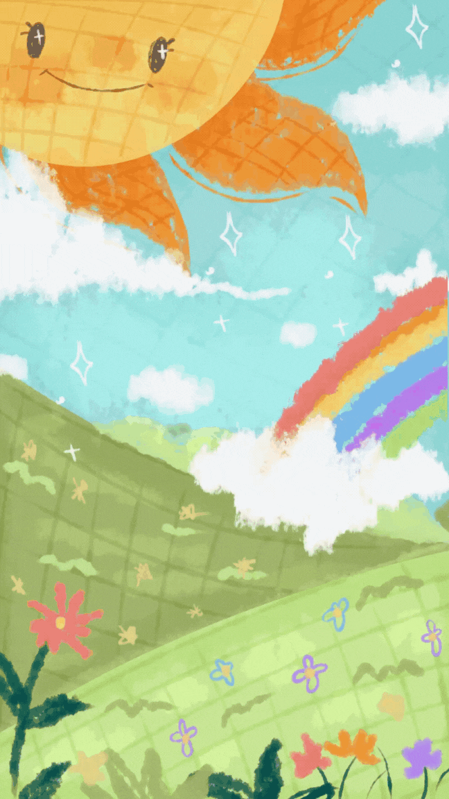 Animación ilustrada de personajes infantiles